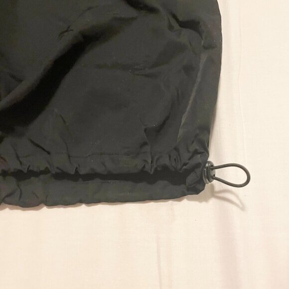 Bluenotes Denim Parachute Skirt Black Nylon Womens Size Small - Picture 16 of 16